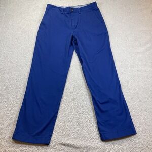 Brooks Brothers clark 33x30 Blue Golf Pants Straight Leg‎ Activewear